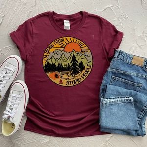 Camp Lover Shirt, Camping Shirt, Camping Heart Shirt, Cute Hiking Shirt